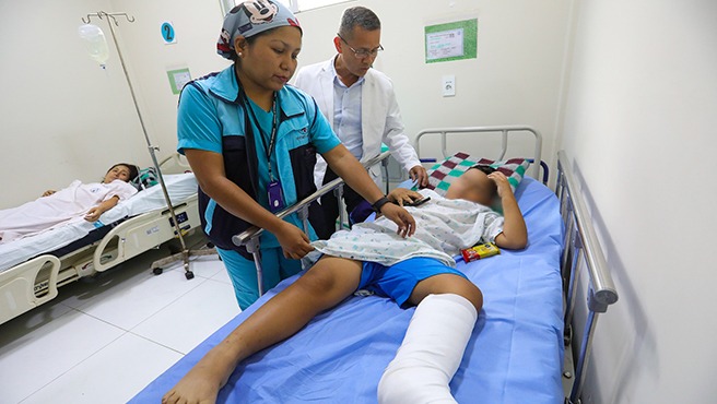 Minsa registra 20 pacientes hospitalizados tras caída del puente de Chancay