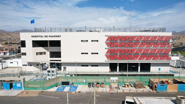 Nuevo hospital de Huarmey alcanza 82.24 % de avance y beneficiará a más de 33 000 personas