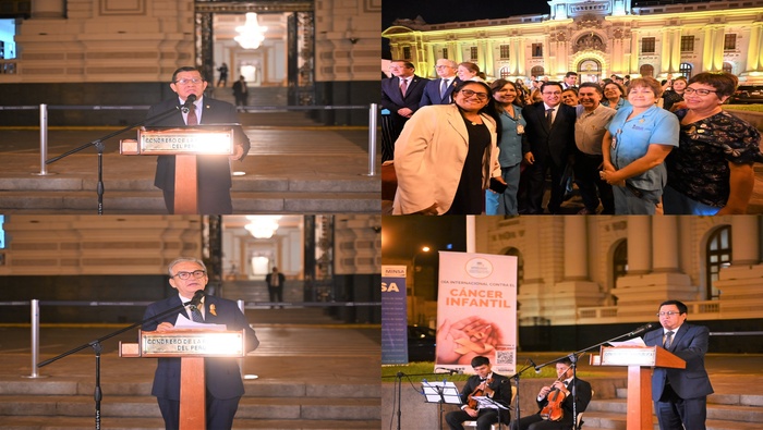 ENCENDIDO DE LUCES - DÍA INTERNACIONAL DE LA LUCHA CONTRA EL CÁNCER INFANTIL