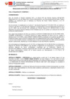 Vista preliminar de documento DESTACAR por unidad familiar a partir del 17 de febrero hasta el 31 de Diciembre del 2025, a doña: WENDY CUBAS ACOSTA, del cargo Obstetra I, N-I, del Centro de Salud Toribia Castro Chirinos, de la Red de Salud Lambayeque, de la Gerencia Regional de Salud Lambayeque, a la DIRECCION DE REDES INTEGRADAS DE SALUD LIMA SUR. Este destaque no excederá el Ejercicio Presupuestal vigente.