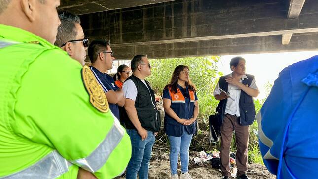 Inspección del Puente Huaral - Km 4+500, Carretera Pasamayo-Huaral