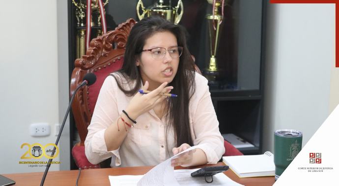 Primera reunión de integridad funcional en la Corte Superior de Lima Sur