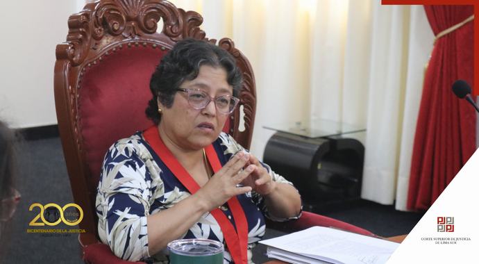 Primera reunión de integridad funcional en la Corte Superior de Lima Sur