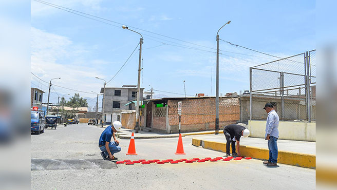 Recorrido por la calle Solivín del C.P. San Jacinto 