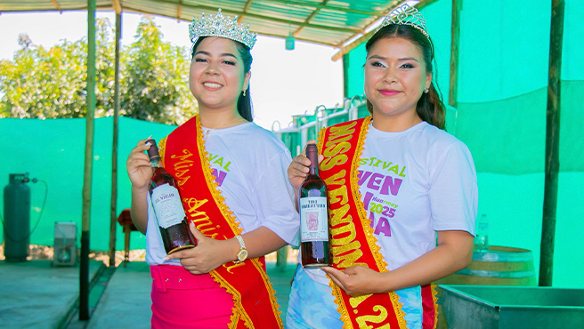 Municipalidad realiza pasantía en las instalaciones donde se produce vino en Huarmey