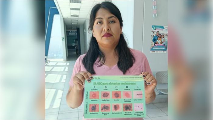 médico brigada de tamizaje de cáncer