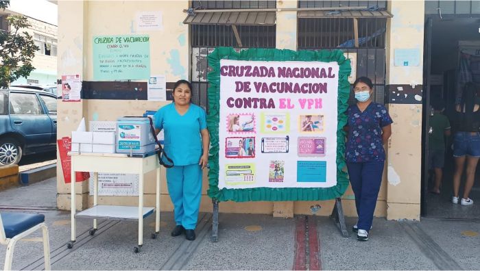 brigada de vacunación