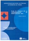 Vista preliminar de documento Plan de Trabajo de la VPI