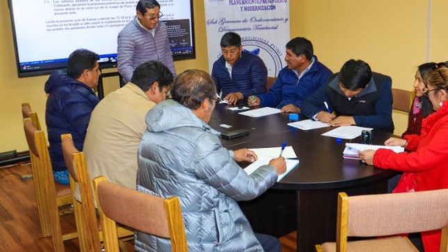 ¡Histórico! Centros poblados de Salcedo, Ichu, Collacachi y Jayllihuaya se unen para su distritalización 
