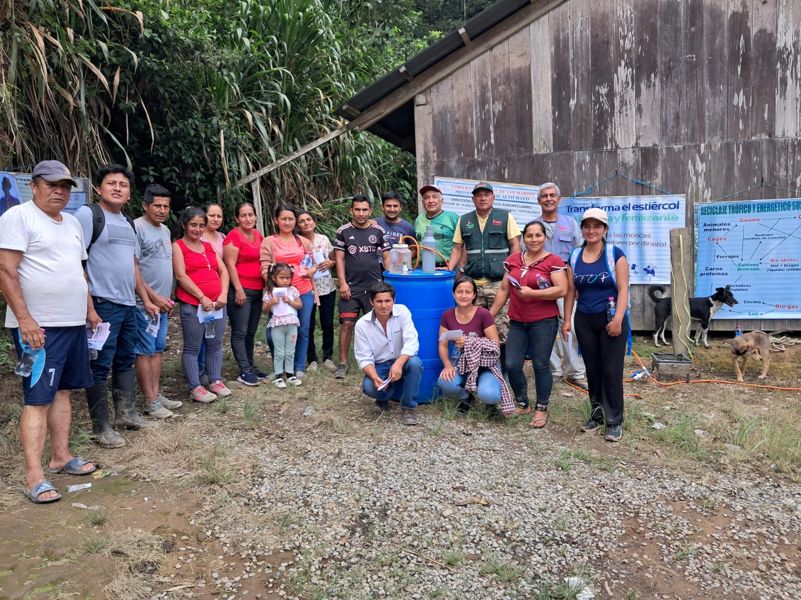 Fortalecimiento de capacidades a productoras de Nueva Cajamarca