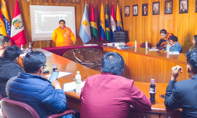 La Municipalidad de Puno realizo con gran éxito la asistencia técnica para fortalecer la gestión de riesgos y desastres