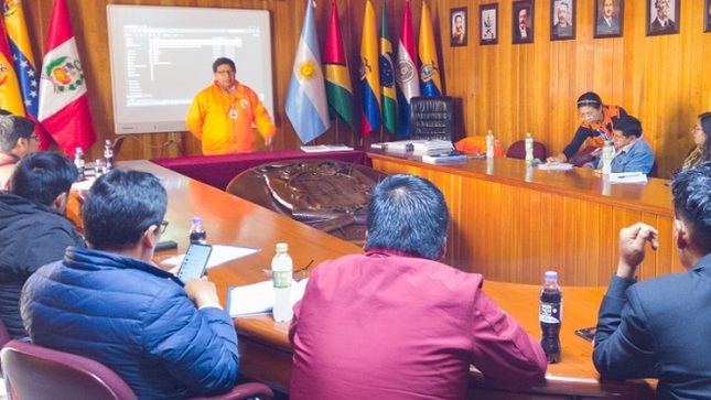 La Municipalidad de Puno realizo con gran éxito la asistencia técnica para fortalecer la gestión de riesgos y desastres