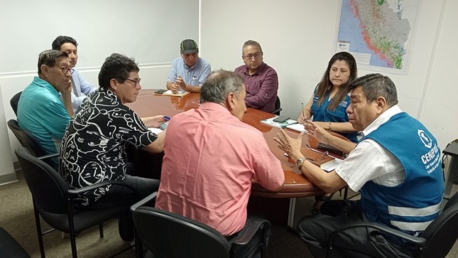 Equipo técnico de la Municipalidad Distrital de Colta - Ayacucho recibe asistencia técnica del Cenepred