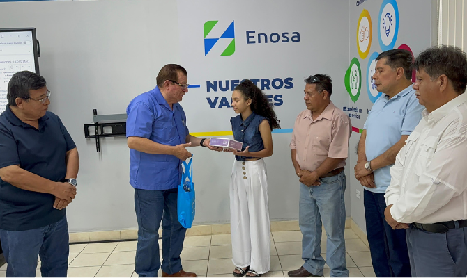 Enosa premió a ganadores del curso “Aprendiendo con Energía Digital”