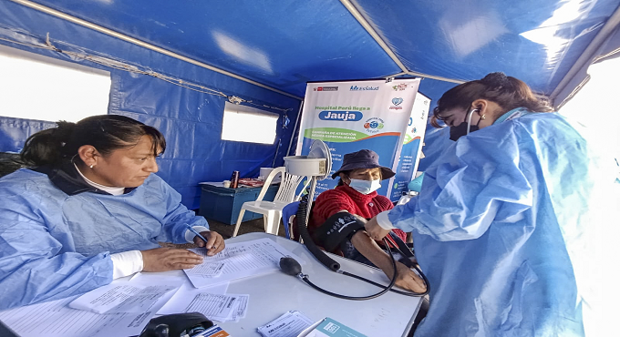 Hospital Perú de EsSalud superó su meta con más de 11,000 atenciones médicas en cinco provincias de Junín