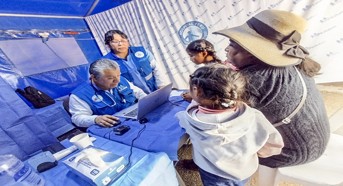 Hospital Perú de EsSalud superó su meta con más de 11,000 atenciones médicas en cinco provincias de Junín