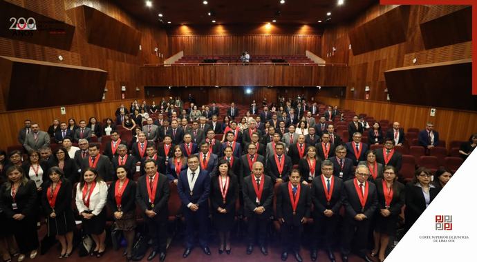 Titular de la Corte Superior de Lima Sur, Hilda Piedra Rojas, participa de la Reunión Anual 2025 de Presidentes/as de Cortes del País