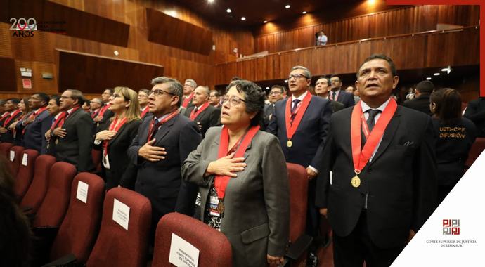 Titular de la Corte Superior de Lima Sur, Hilda Piedra Rojas, participa de la Reunión Anual 2025 de Presidentes/as de Cortes del País