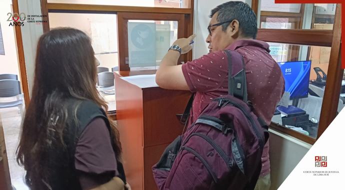La ODANC Lima Sur realiza visitas inopinadas de puntualidad y permanencia en sedes judiciales durante el periodo vacacional