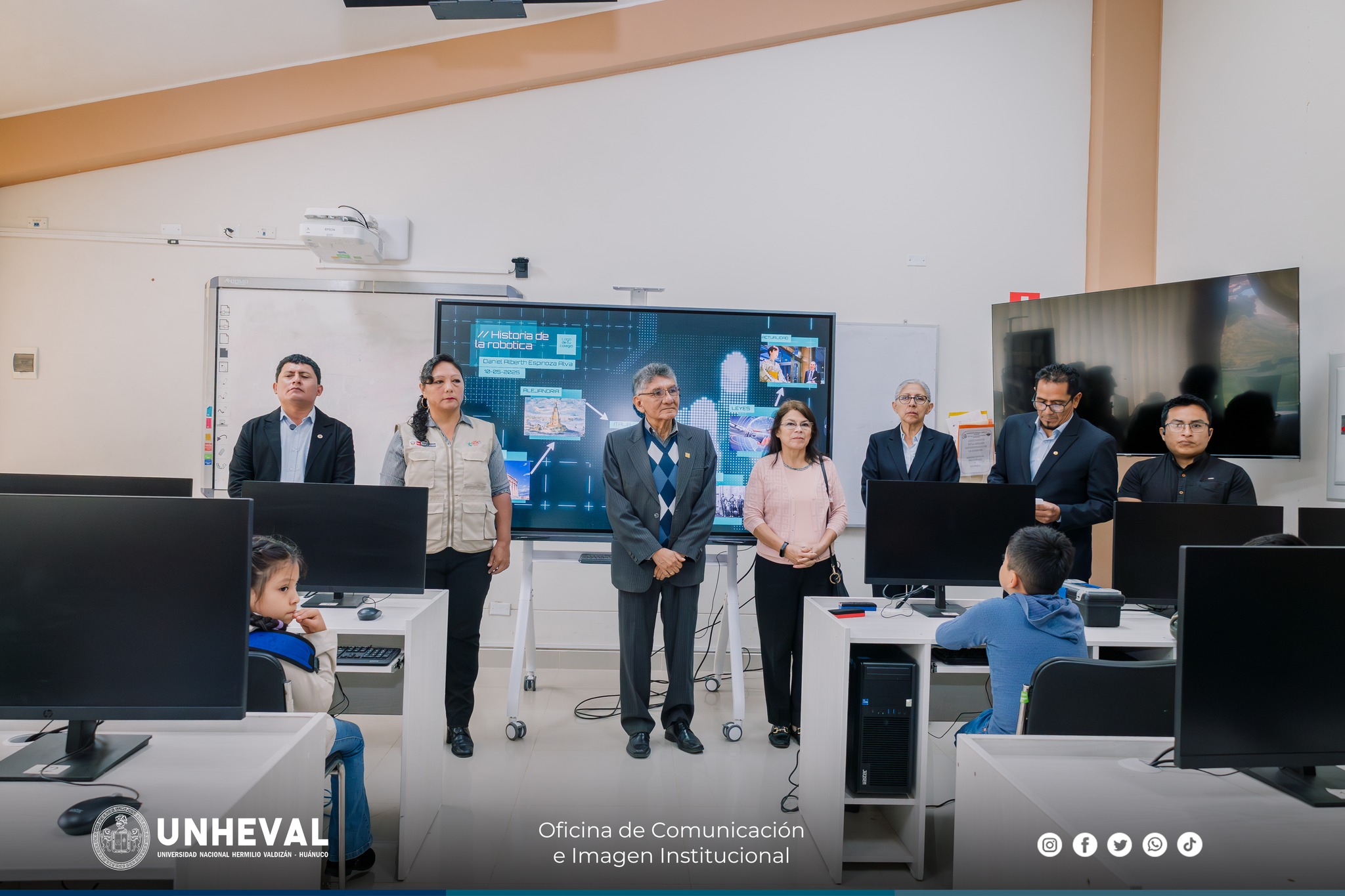Inauguración del taller de robótica