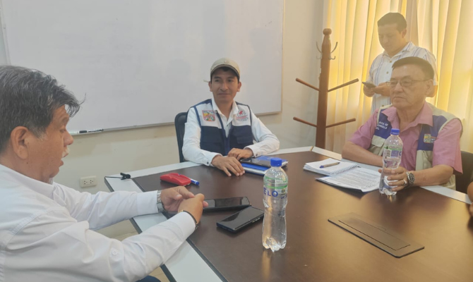 ENOSA y MUNICIPALIDAD VEINTISÉIS DE OCTUBRE conforman mesa técnica