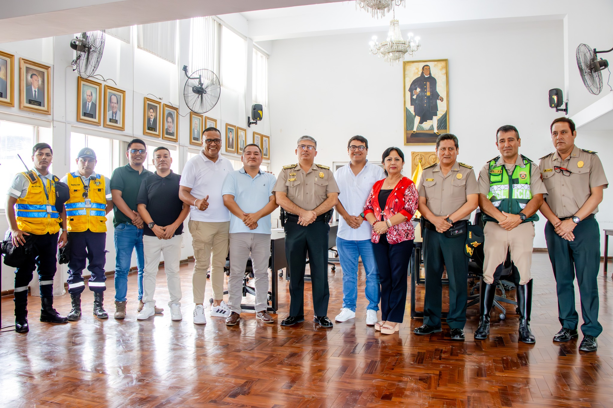 Trabajando por el orden y seguridad en Huaral