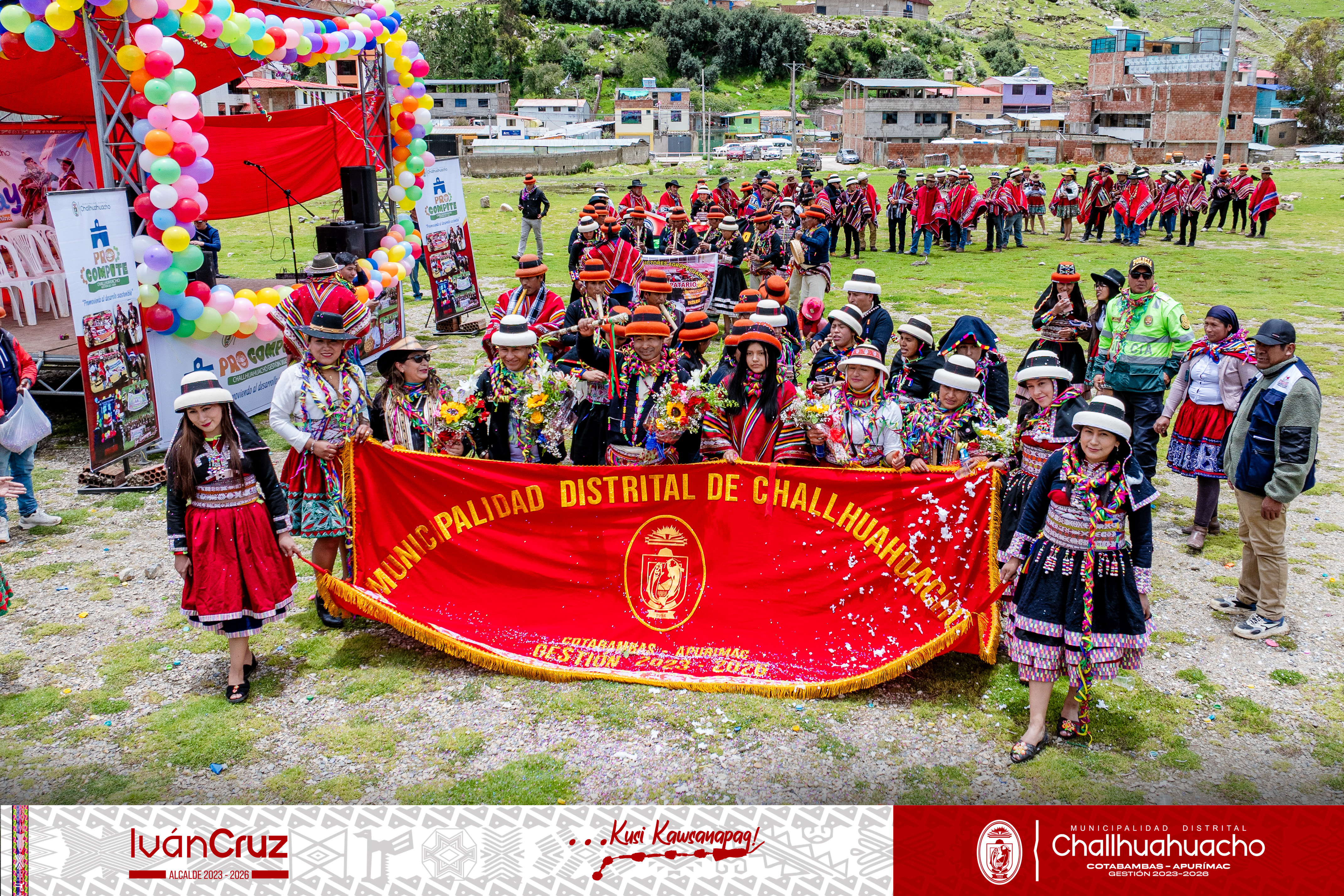 Exitoso lanzamiento del carnaval challhuahuachino 2025