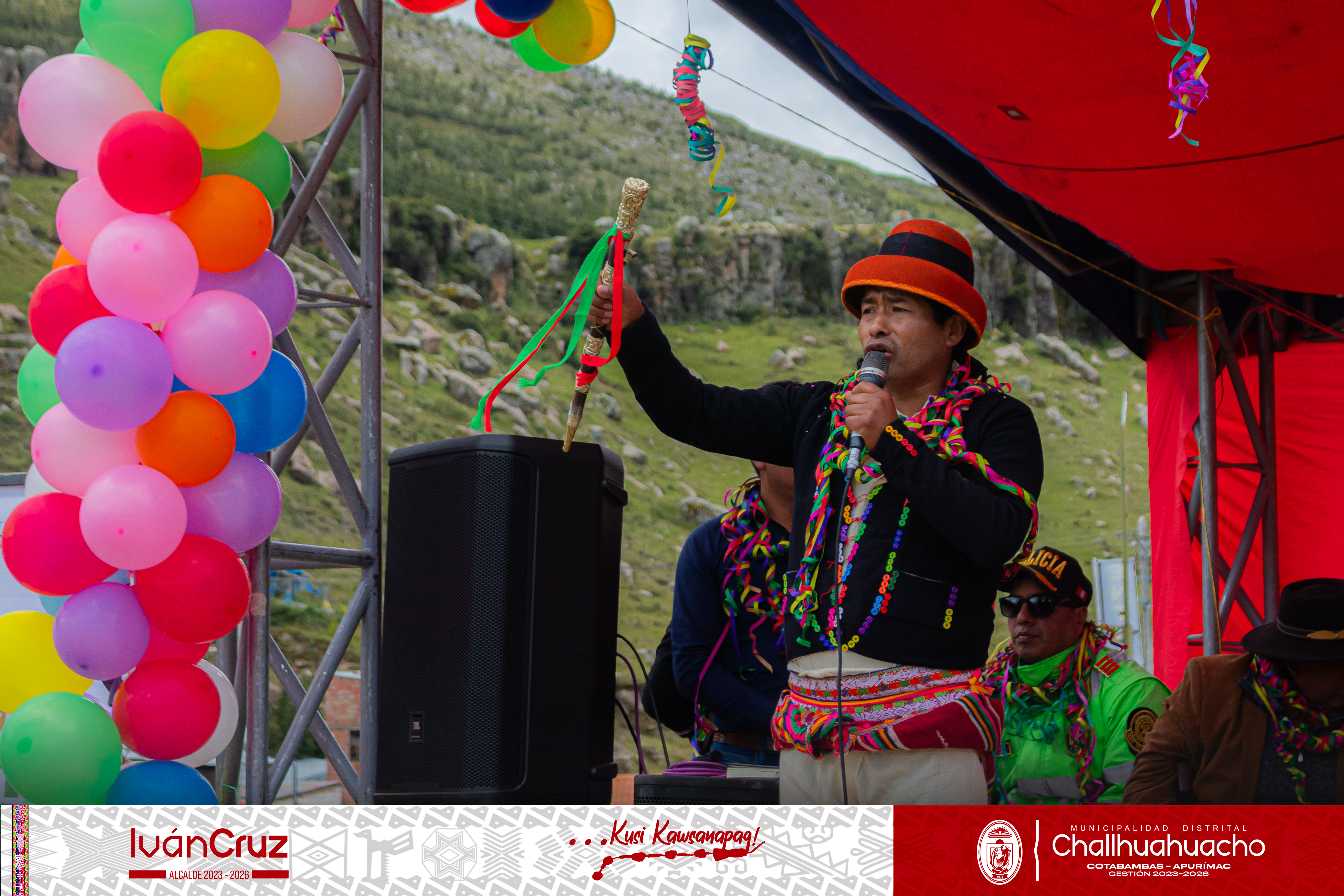 Exitoso lanzamiento del carnaval challhuahuachino 2025