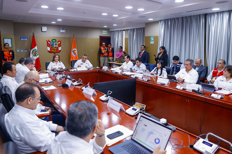 Presidenta Boluarte dispone revisión de puentes a nivel nacional y coordina acciones para atender emergencia por lluvias