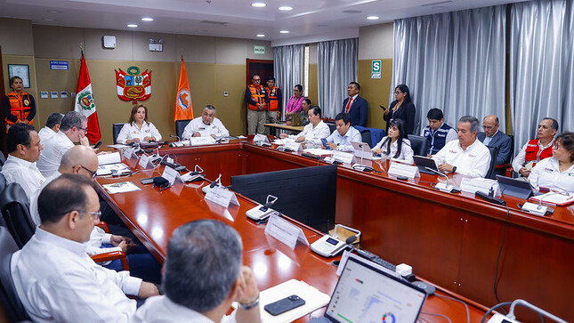Presidenta Boluarte dispone revisión de puentes a nivel nacional y coordina acciones para atender emergencia por lluvias