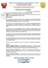 Vista preliminar de documento DECRETO DE ALCALDIA N°001-2025