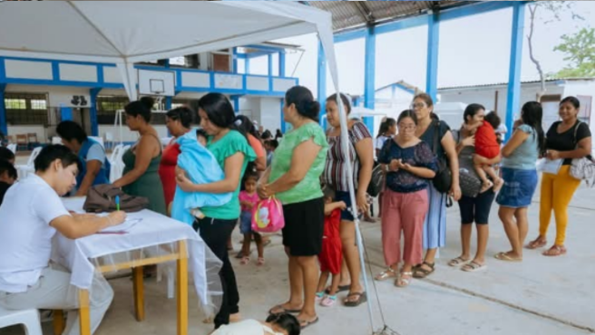 Foto Aperturan programas sociales en Canoas de Punta Sal