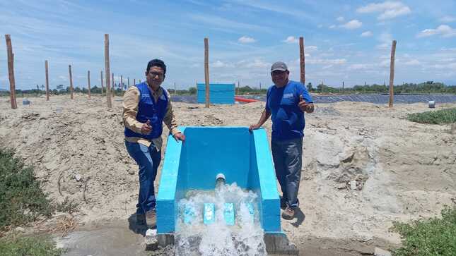 Gestión del gobernador Luis Neyra entrega cinco nuevos reservorios en el valle San Lorenzo