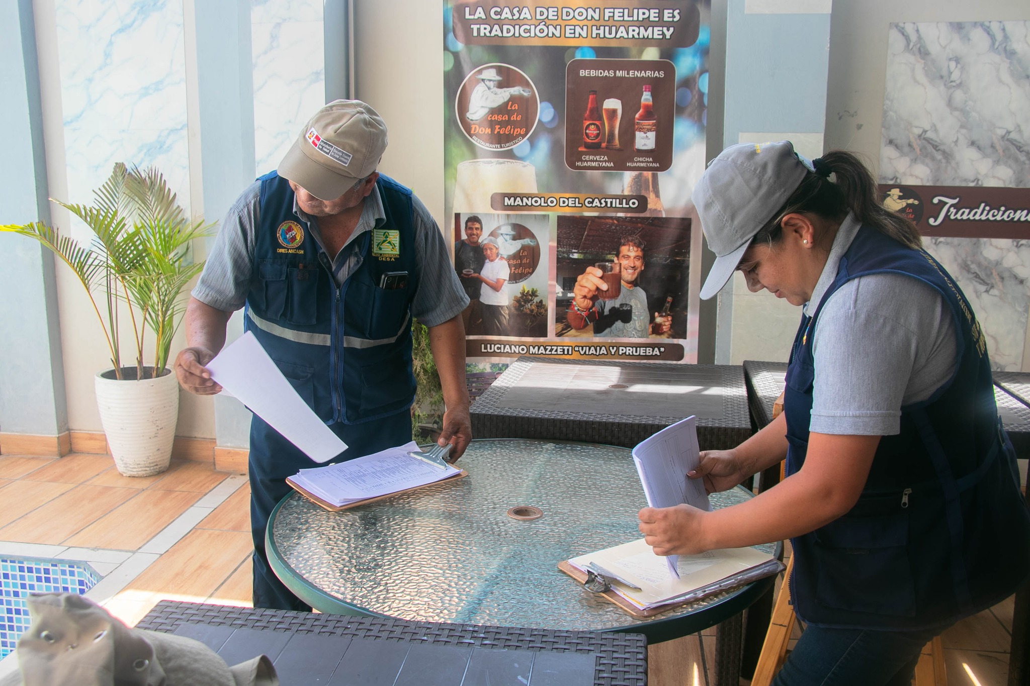 Municipalidad realiza operativo inopinado denominado “piscinas saludables en Huarmey”