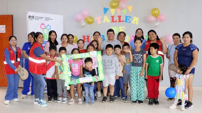 Municipalidad Provincial de Huaral inaugura Taller de Habilidades Sociales para niños 