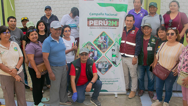 Municipalidad fortalece capacidades productivas en análisis de suelo y fertilización en Huarmey