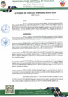 Vista preliminar de documento APROBAR la propuesta de la ordenanza municipal para la CREACIÓN DE LA INSTANCIA DE ARTICULACIÓN LOCAL DE DESARROLLO E INCLUSIÓN SOCIAL (IAL-DIS),.