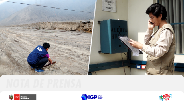 Minam: IGP monitorea quebrada de Huaycoloro para alertar y salvaguardar abastecimiento de agua potable en Lima FOTO