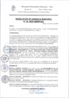 Vista preliminar de documento Resolucion Municipal N° 0030-2025-GM-MPGSC
