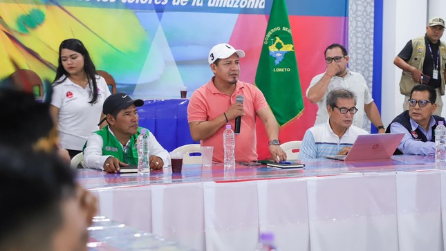 "El gobernador de Loreto lideró la mesa técnica sobre el Lote 95"