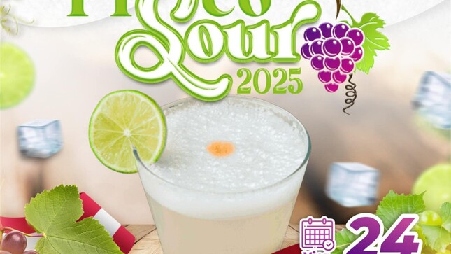 El 31 de enero y 1 de febrero, acompáñanos a celebrar el Día del Pisco Sour a nivel nacional.