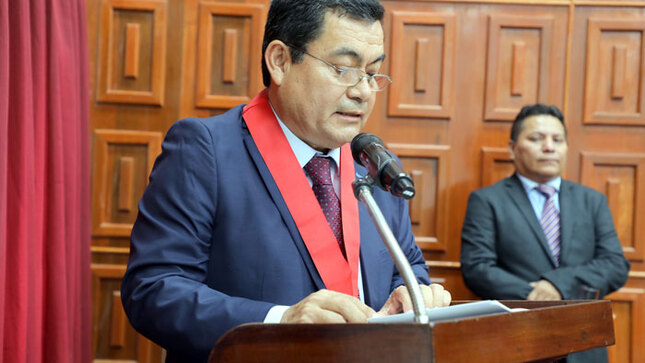 Juez Superior Otto Santiago Verapinto Márquez asume como presidente de la Corte Superior de Justicia de Tumbes