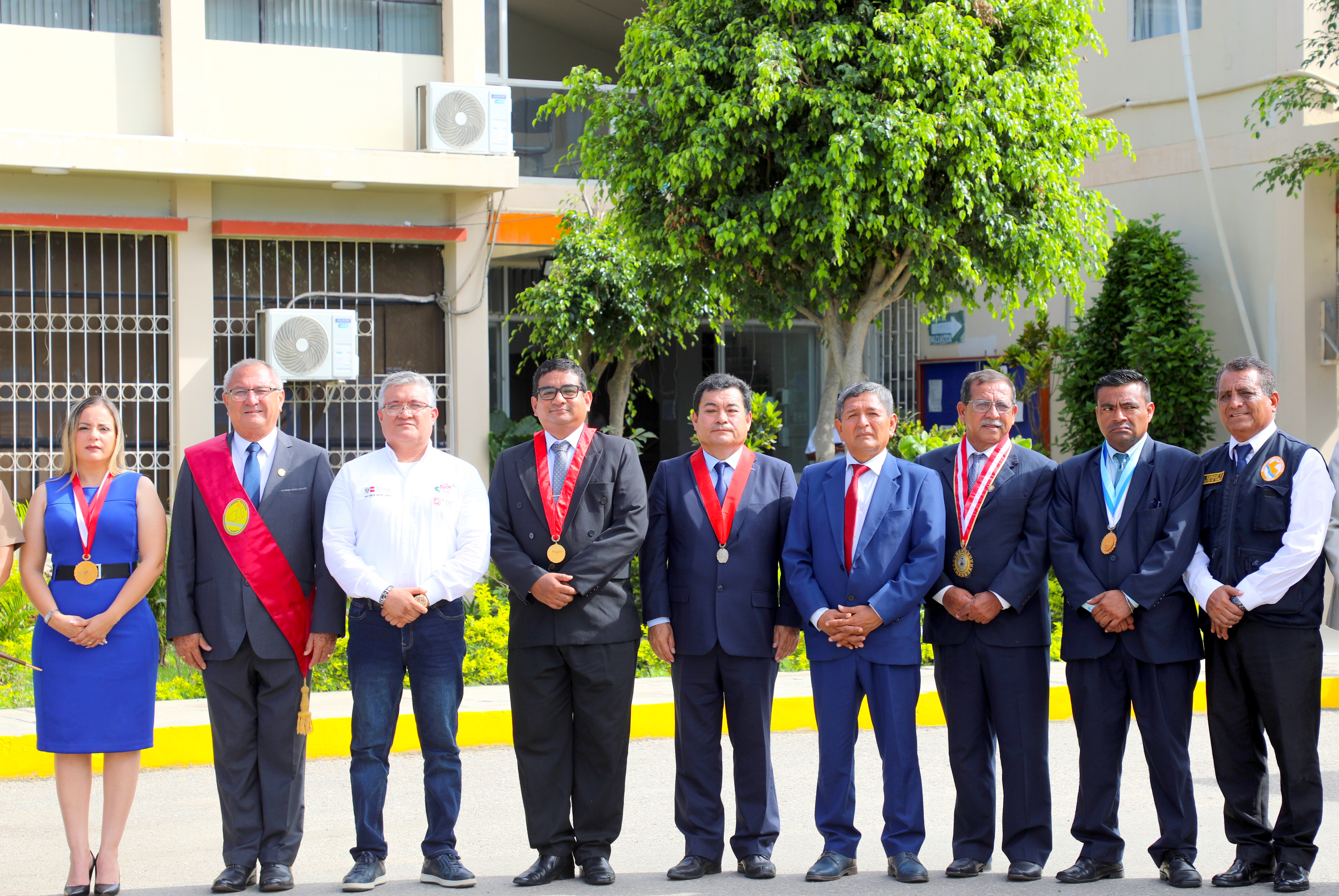 Presidente de la CSJ de Tumbes Participa de Ceremonia por XXII Aniversario de Creación del Gobierno Regional de Tumbes