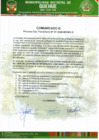 Vista preliminar de documento COMUNICADO 03 PROCESO CAS N°001-2025-MDQ