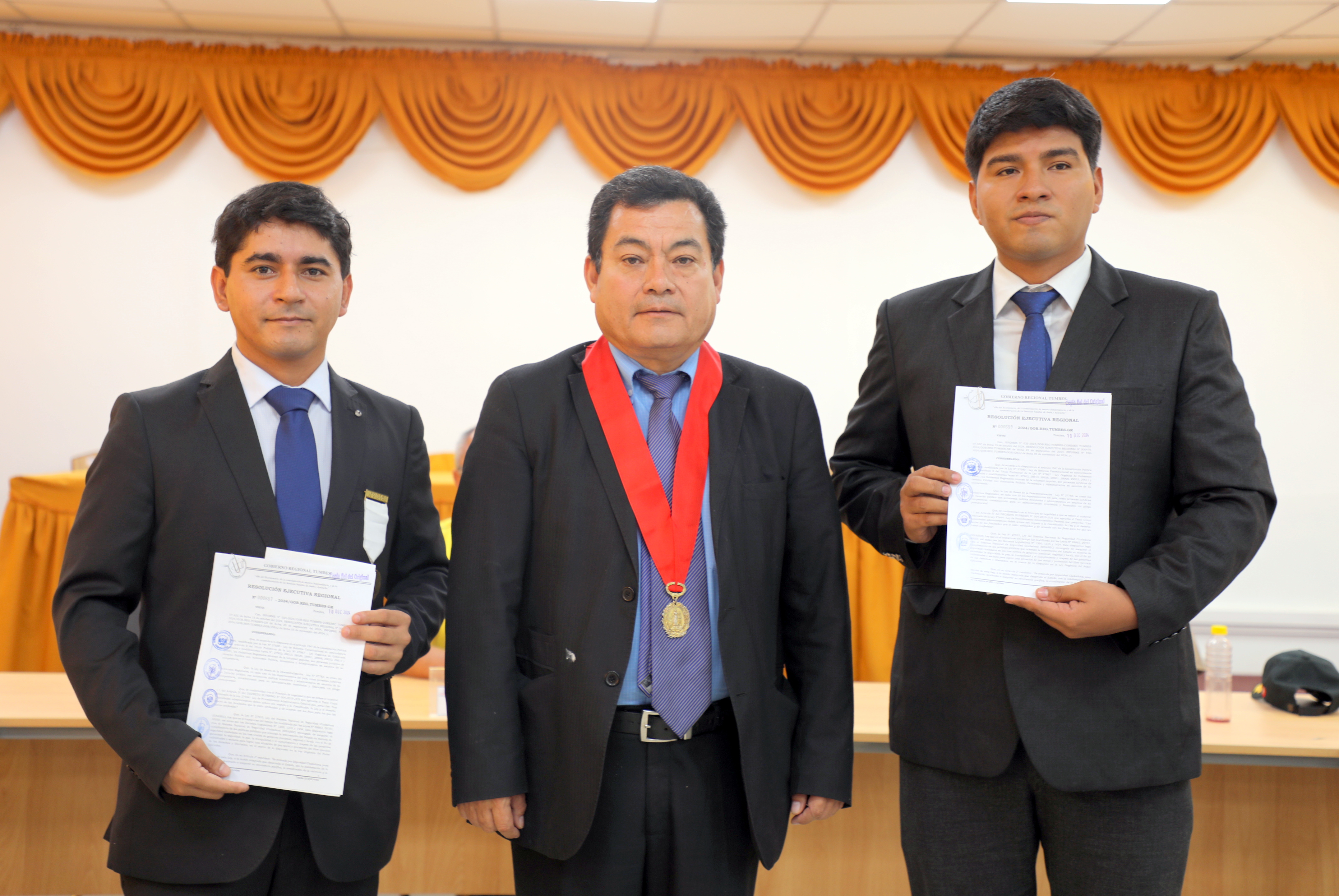 Magistrado y Servidores Judiciales son reconocidos por Gobierno Regional de Tumbes