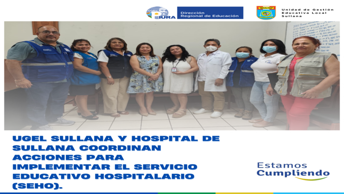 Reunión Hospital de Apoyo II de Sullana