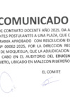Vista preliminar de documento COMUNICADO CAMBIO LOCAL DE ADJUDICACION