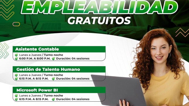 ✍️La Municipalidad Distrital de Mala, en coordinación con el Instituto Peruano de Negocios, te invita a participar de nuestra convocatoria de los cursos de empleabilidad , con acceso libre, te presentamos los  siguientes cursos:
➡️ INSCRIBETE ➡️ https://forms.gle/1zGEYUzfxhS6nQr68
🔴 ASISTENTE CONTABLE
🔴 TALENTO HUMANO
🔴 POWER BI
🔴 EXCEL EMPRESARIAL
🗣️ ¡No dejes pasar esta gran oportunidad y participa ya! 👏🏻