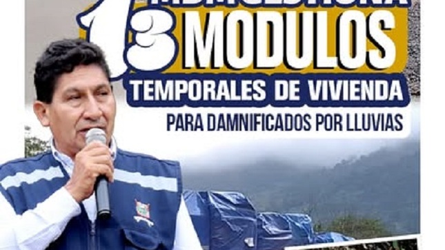 MDM Gestiona 13 Módulos  Temporales de Vivienda Para Damnificados por Lluvias 