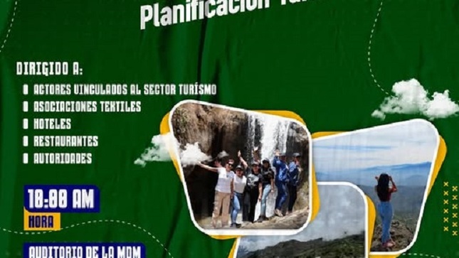 Invitación al Taller Herramientas de Gestión y Planificación Turística  